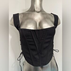 FASHION NOVA side struttin corset top size L